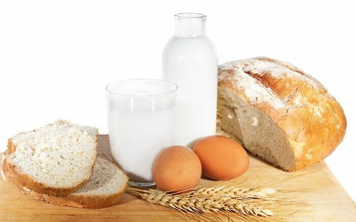 Pan de centeno y harina integral.
